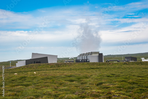 Geothermal power station Theistareykir in Iceland © Gestur
