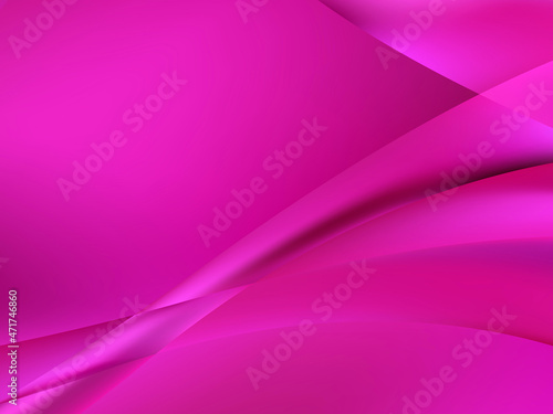 Pink modern background with abstract folds. Subtle lighting effect.