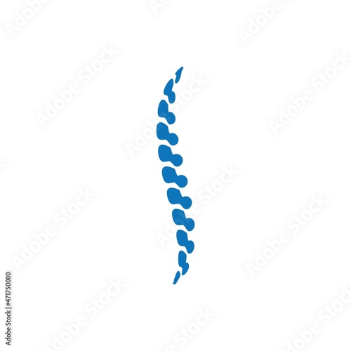 Spine diagnostics symbol logo