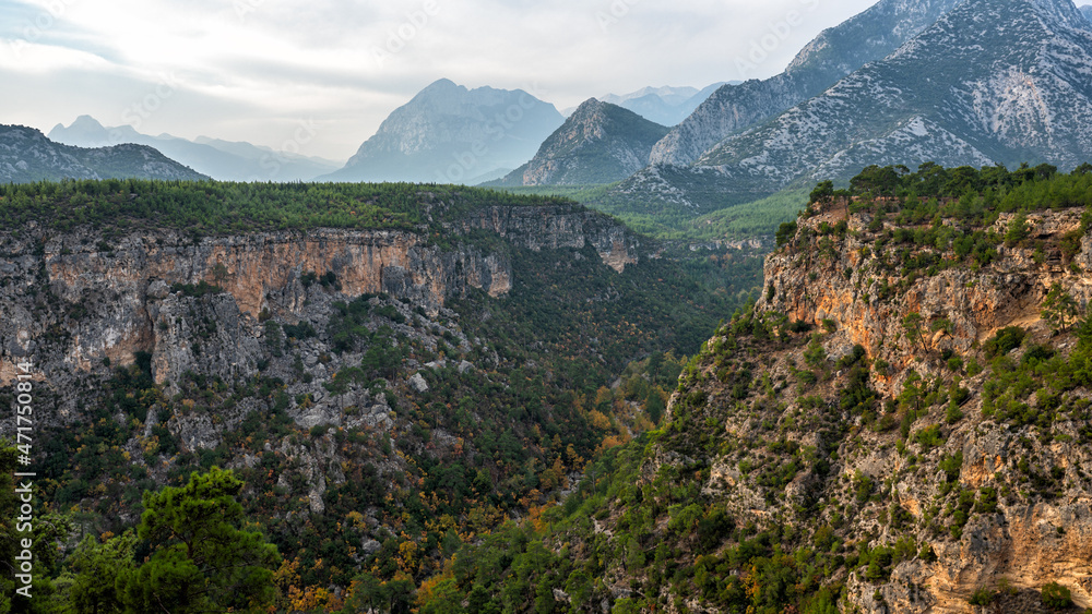 Guver (Güver) Canyon, Antalya, Taurus Mountains, Turkey.