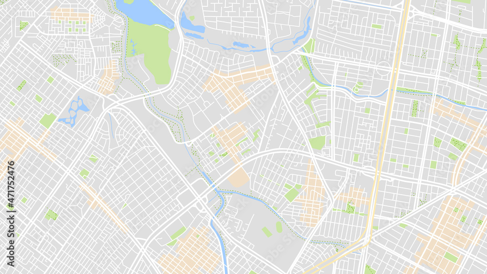 digital vector map city of bogota. You can scale it to any size.