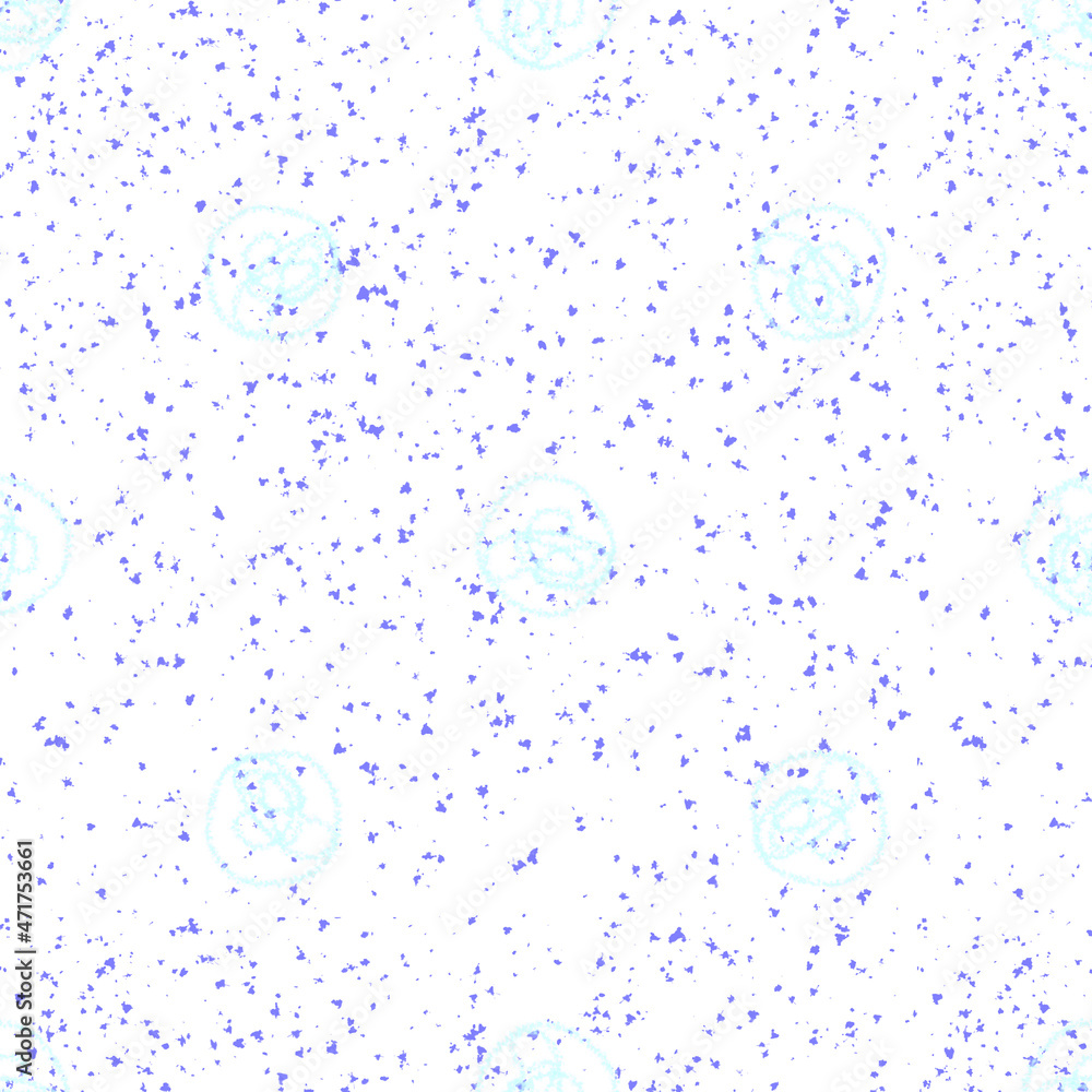 Hand Drawn Snowflakes Christmas Seamless Pattern. Subtle Flying Snow Flakes on chalk snowflakes Background. Alive chalk handdrawn snow overlay. Stunning holiday season decoration. Hand Drawn Snowflakes Christmas Seamless Pattern. Subtle Flying Snow Flakes on chalk snowflakes Background. Alive chalk handdrawn snow overlay. Stunning holiday season decoration.