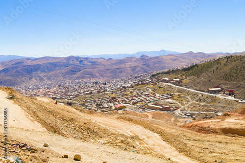 Potosi aerial view,Bolivia