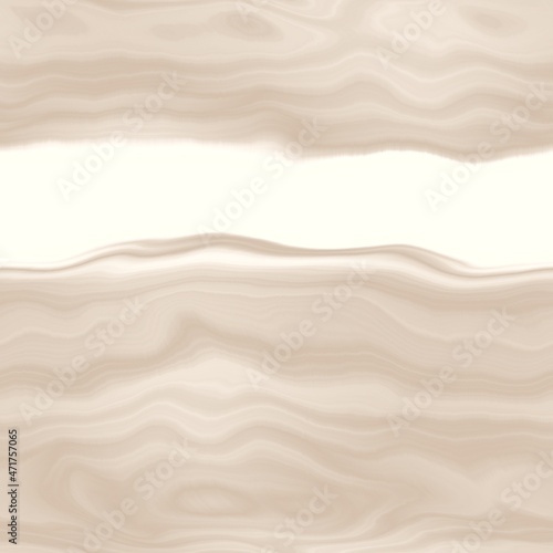 Minimal ecru jute wavy stripe texture pattern. Two tone washed out beach decor background. Modern rustic brown sand color design. Seamless striped distress pattern for shabby chic coastal living. 