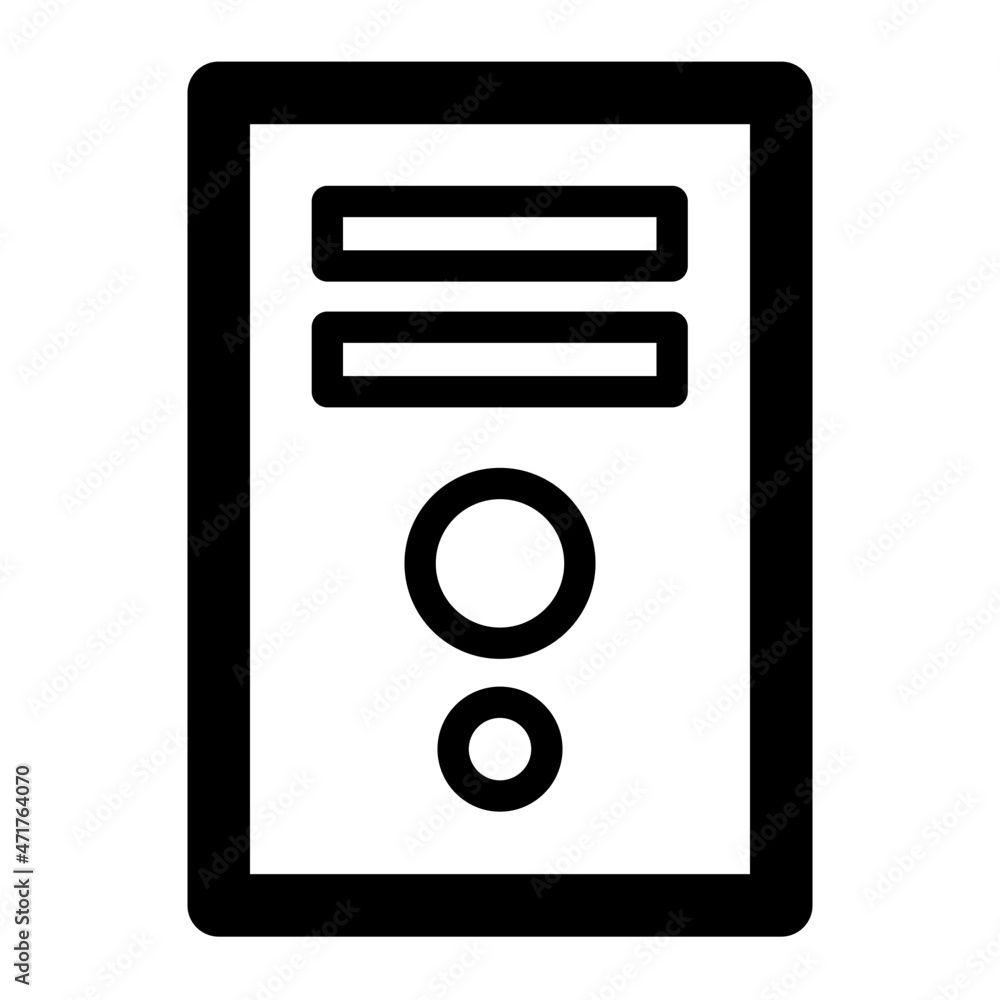 computer outline icon, suitable for electronics icon set computer outline icon, suitable for electronics icon set