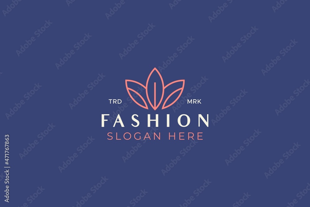 Fashion Natural Leaf for Business Logo