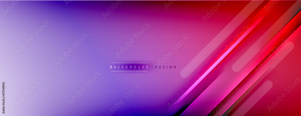Abstract background - lines composition created with lights and shadows. Technology or business digital template. Trendy simple fluid color gradient abstract background with dynamic Abstract background - lines composition created with lights and shadows. Technology or business digital template. Trendy simple fluid color gradient abstract background with dynamic