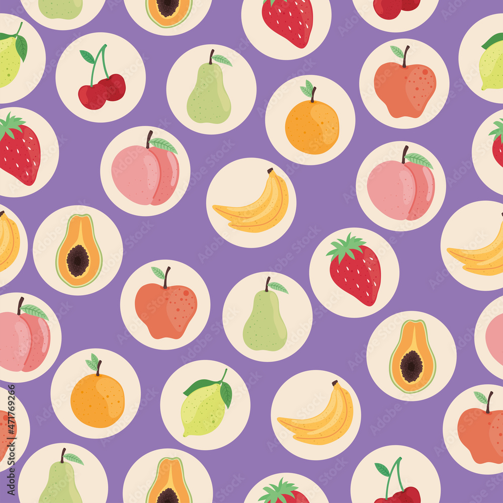 pattern of fruits pattern of fruits