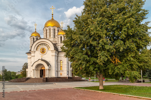 The church in honor of the Holy Great Martyr George the Victorious. Samara