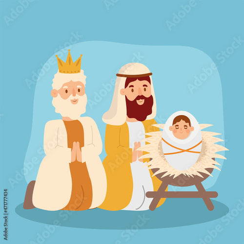 wise kings and baby