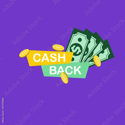 CashBack. vector illustration graphic elements.