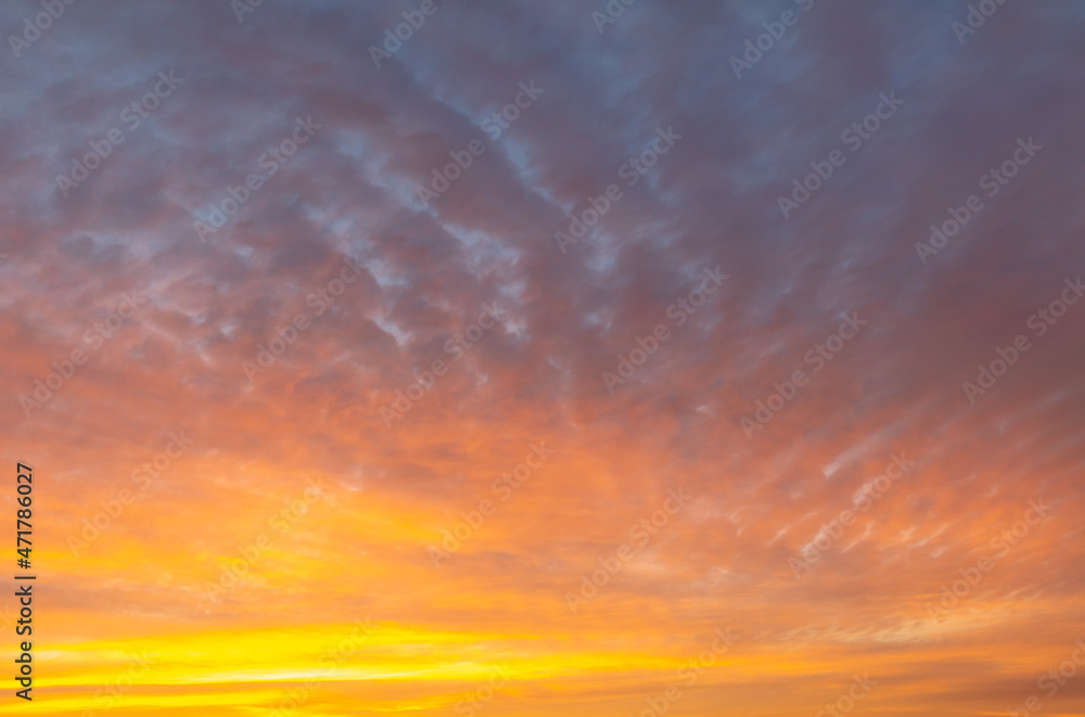 Obraz premium Colorful clouds in the sky