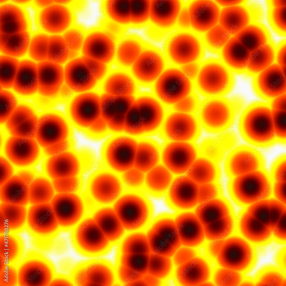 Abstract Round Dot Pattern In Black Red And Yellow Color Abstract Round Dot Pattern In Black Red And Yellow Color