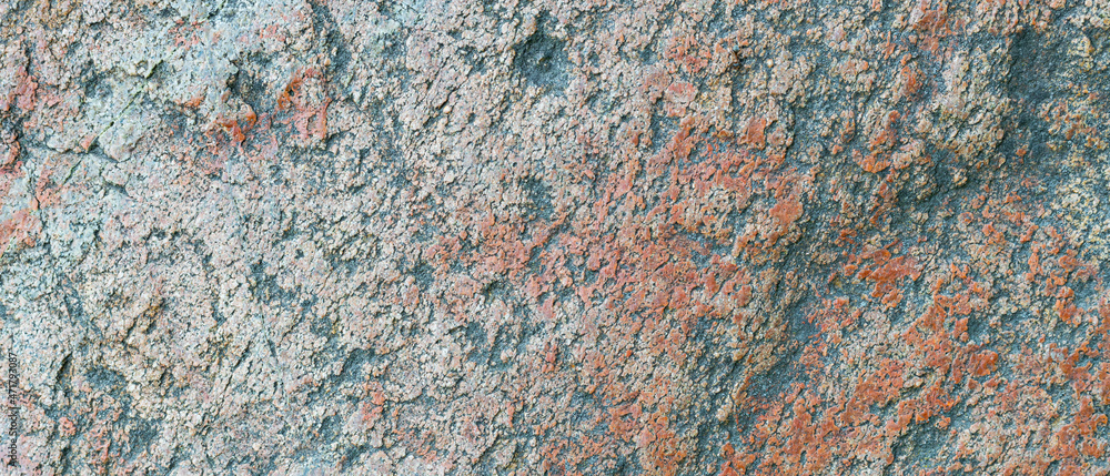 Cracked granite stone texture. Granite rock surface. Natural stone backdrop