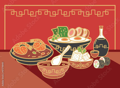 oriental cuisine menu