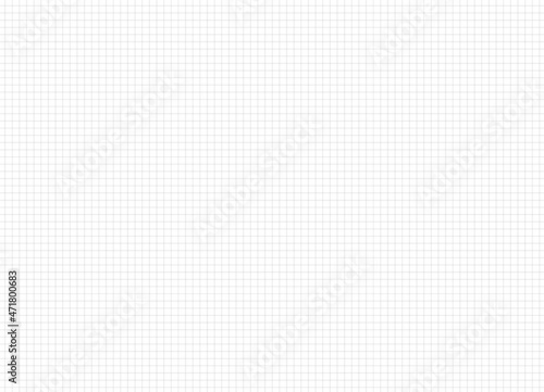 Black dotted line table. Big wide square grid paper dotted pattern vector illustration. Education.School notebook paper grid art in a cage. Square pattern for print page. Memo  goals  planning  drafts