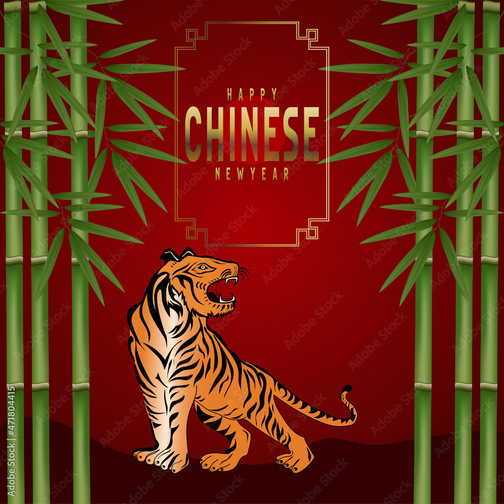 chinese new year, year of the tiger.
