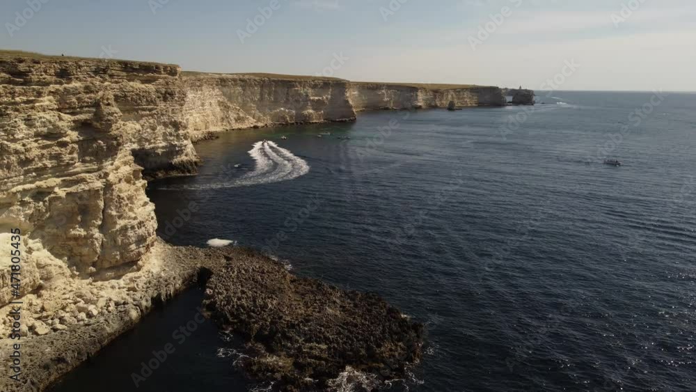 Cape Tarkhankut is one of the most beautiful places on the Crimean peninsula. Cape Tarkhankut is one of the most beautiful places on the Crimean peninsula.