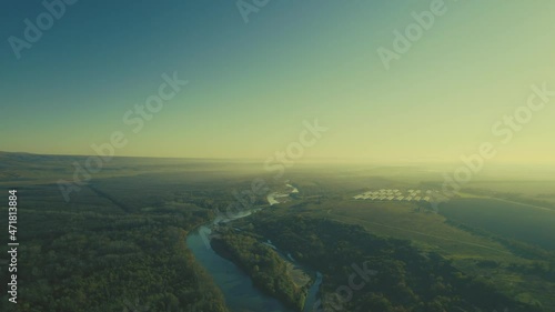 River from above.