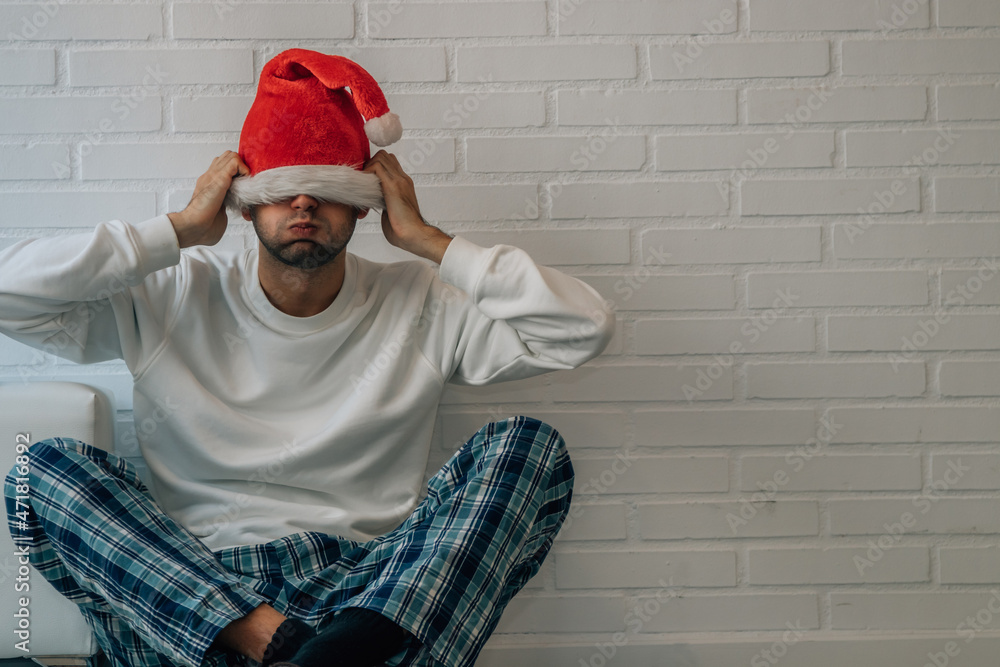 furious and angry man at christmas furious and angry man at christmas