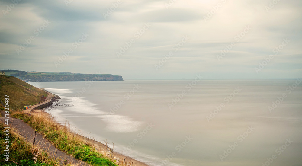 Seascape in winter.