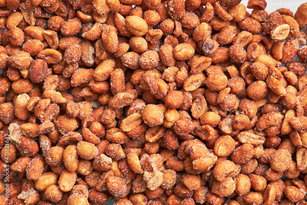 Beautiful honey peanuts image Beautiful honey peanuts image