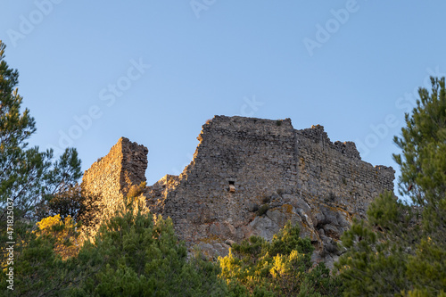 old castle in the mountains © marguerite