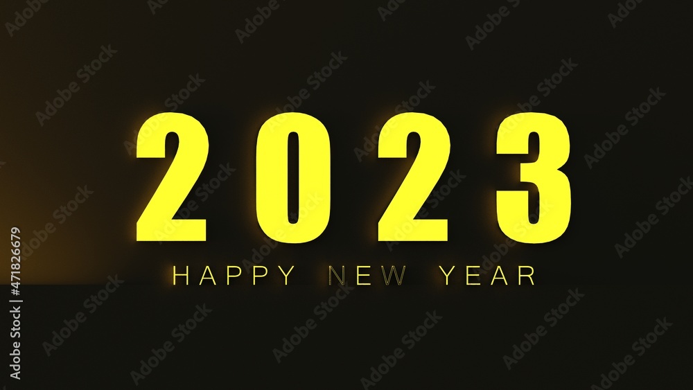 3d rendering of 2023 Creativity and inspiration ideas concepts with nice background 3d rendering of 2023 Creativity and inspiration ideas concepts with nice background