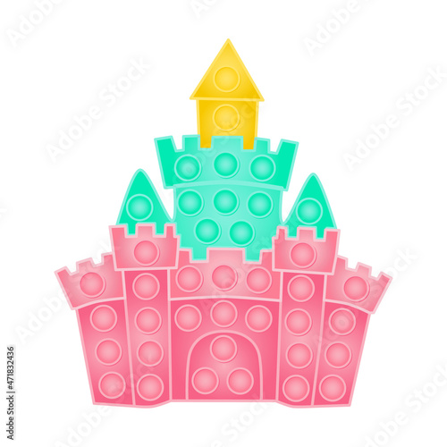 Pop it pink castle