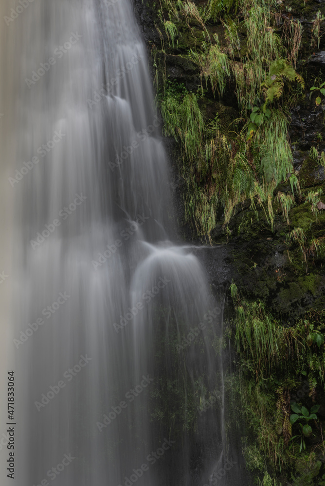 Stunning long exposure landscape early Autumn image of Pistyll Rhaeader waterfall in Wales, the tallest waterfall in UK Stunning long exposure landscape early Autumn image of Pistyll Rhaeader waterfall in Wales, the tallest waterfall in UK