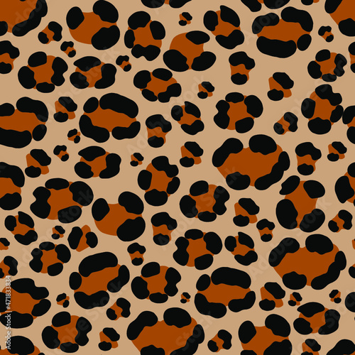 leopard skin pattern