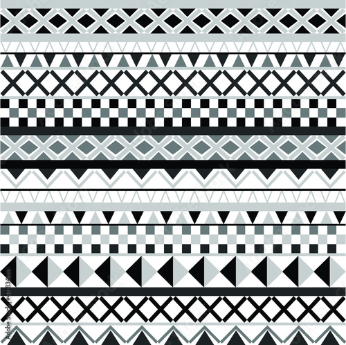 black and white seamless pattern