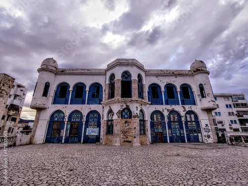 the old casino building in hammam lif tunisia