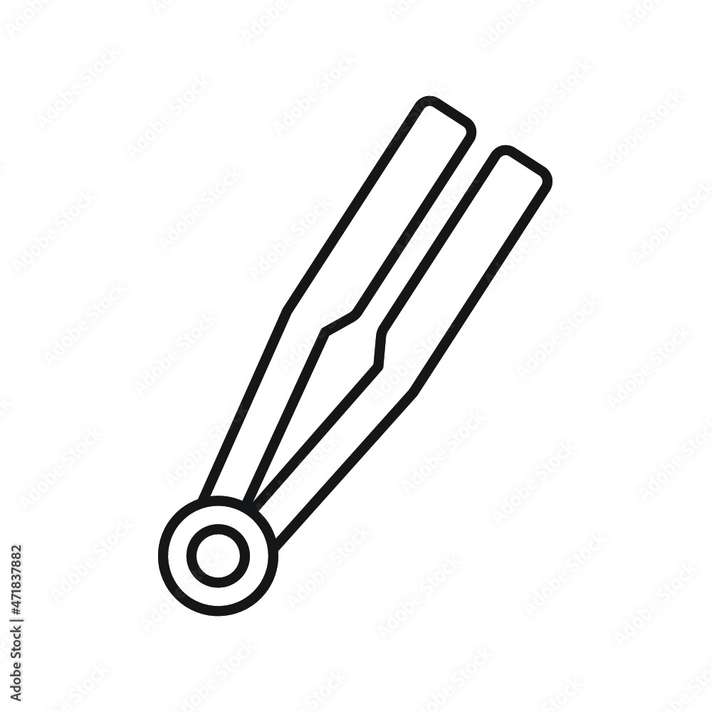hair straightener icon illustration hair straightener icon illustration