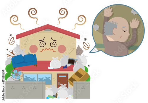 高齢者　孤独死　ゴミ屋敷