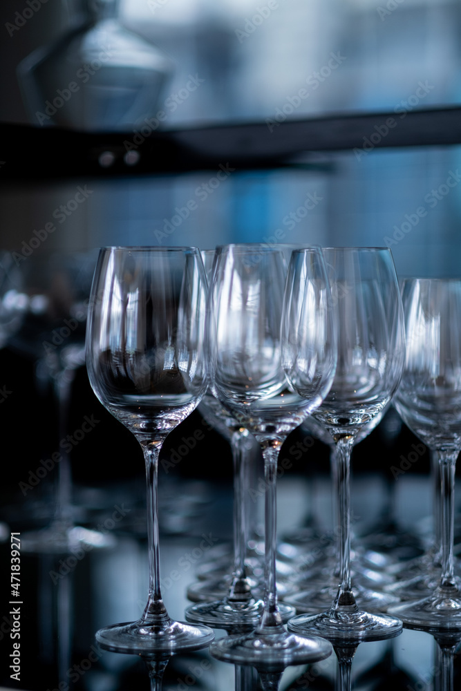 champagne glass, celebration, empty glass on the table champagne glass, celebration, empty glass on the table