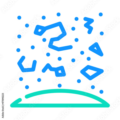 constellations space stars color icon vector. constellations space stars sign. isolated symbol illustration
