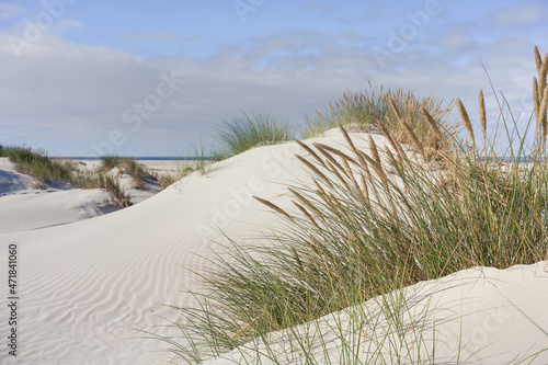 Weiter Strand an der Nordsee