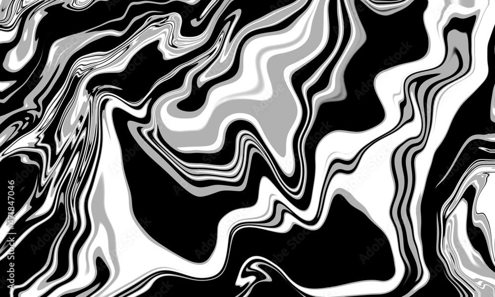 Illustration background. Natural black and white marble pattern. ancient art ink texture Can be used as wallpaper, modern backdrop Illustration background. Natural black and white marble pattern. ancient art ink texture Can be used as wallpaper, modern backdrop