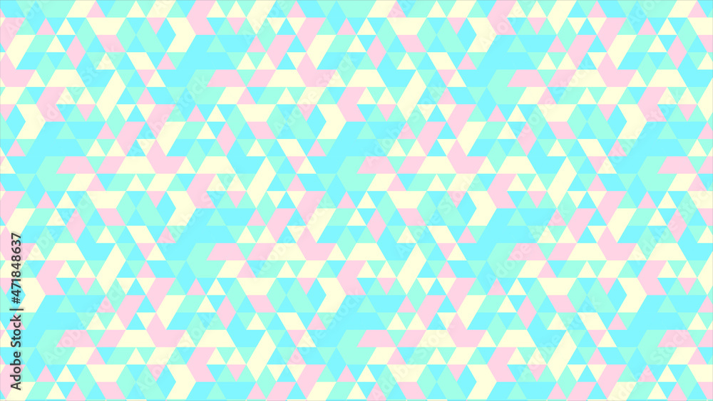 random background color with triangel shape random background color with triangel shape