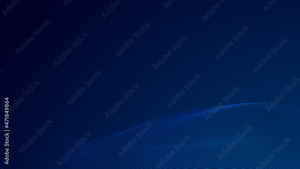 Abstract dot white blue wave gradient texture technology background. Abstract dot white blue wave gradient texture technology background.