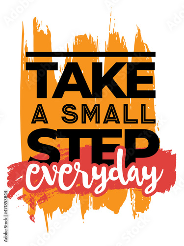 Fitness quote. Motivational workout typography quote. Fitness poster design.