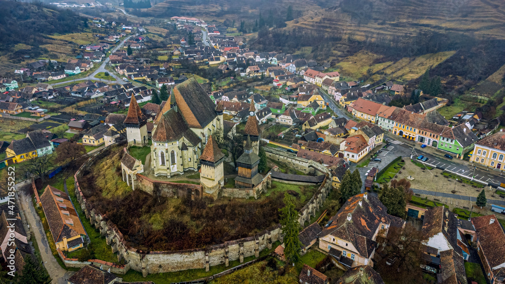 Biertan village, Transylvania, Romania