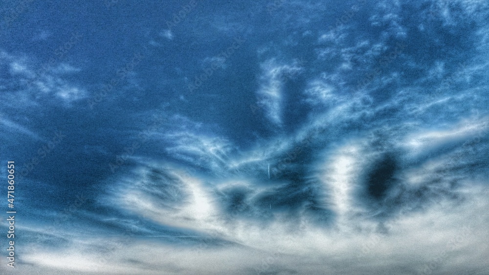 Fototapeta premium blue sky with clouds