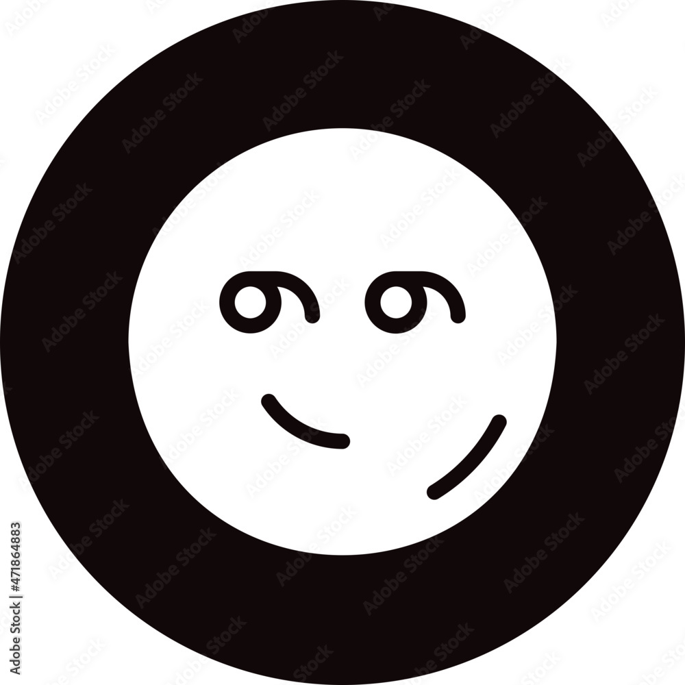 Fototapeta premium smart glyph icon