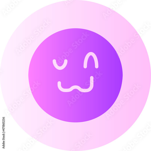 crazy gradient icon