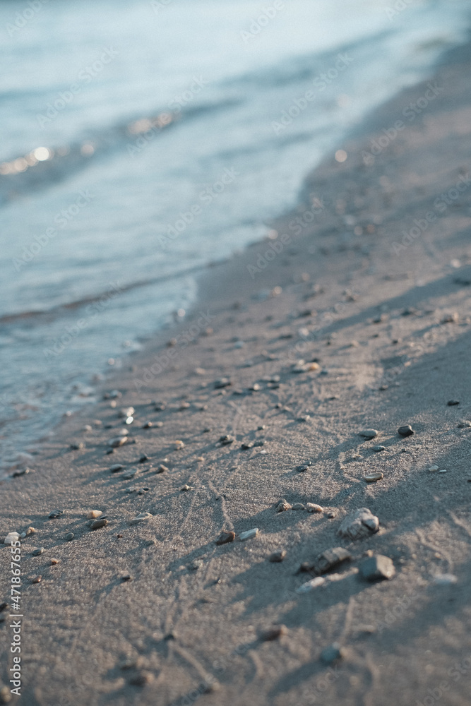 footprints on the sand footprints on the sand