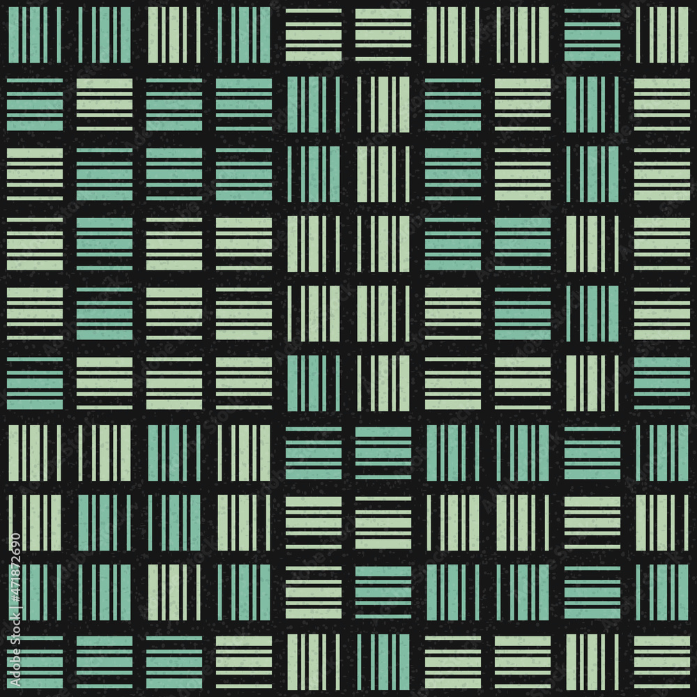 Abstract Geometric Pattern generative computational art illustration