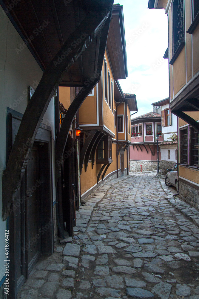 Ciudad Antigua o Ancient Town en la ciudad de Plovdiv, pais de Bulgaria