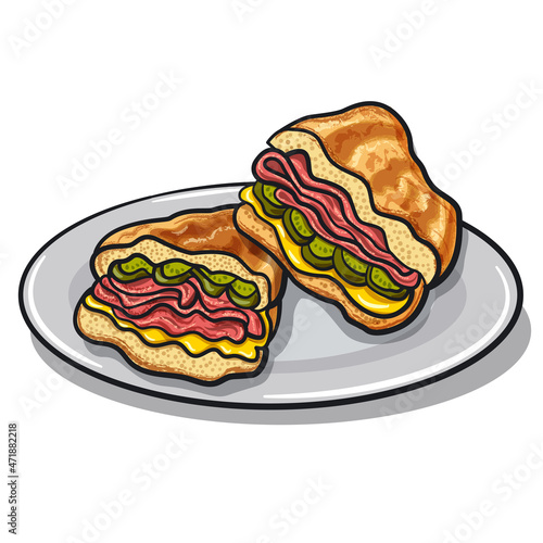 cuban sandwiches with ham